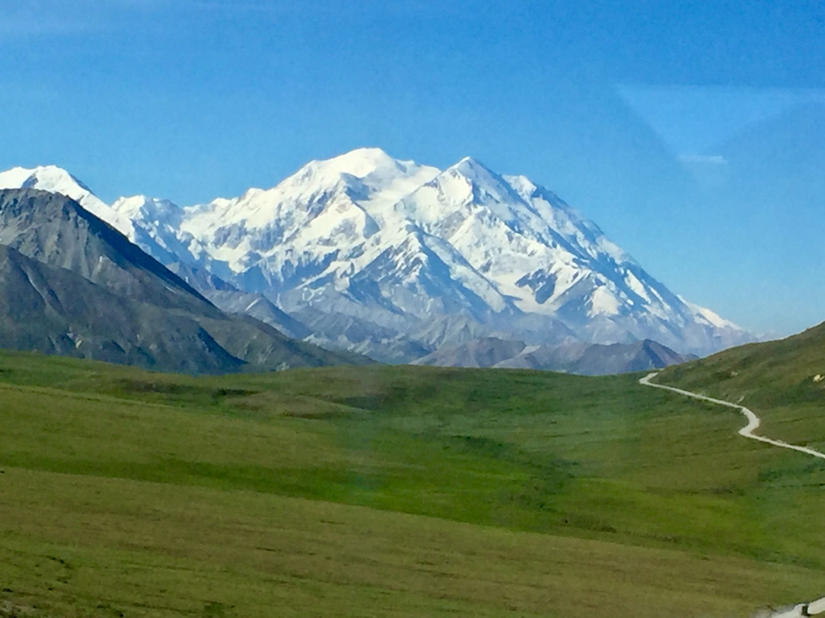 Mt Denali on a clear day